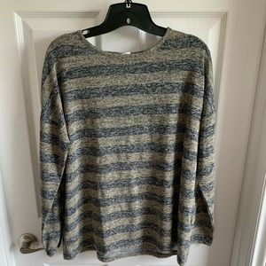 Dressy Top with subtle gold sparkles